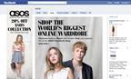Asos was one of the first retailers to open a transactional Facebook store