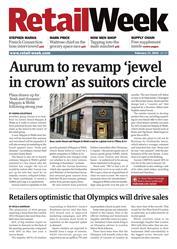 Front cover of Retail Week magazine