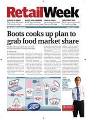 Front cover of Retail Week magazine