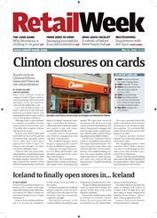 Front cover of Retail Week magazine