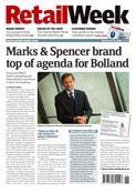 Front cover of Retail Week magazine