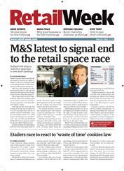 Front cover of Retail Week magazine