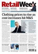 Front cover of Retail Week magazine