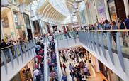 Locations like St David's shopping centre are enjoying increased footfall