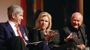 Sir Stuart Rose, Home Shopping Network chief executive Mindy Grossman and Esprit Holdings chairman Heinz Krogner