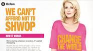 Joanna Lumley fronting a Shwopping ad 