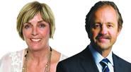 Blacks Leisure chief executive Julia Reynolds and executive chairman Peter Williams