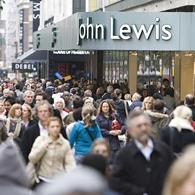 Department store John Lewis has upped its sales guidance after outperforming the market in its first quarter.