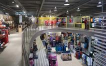 From the running track to the ‘pass and shoot’ area, the store is built around sporting experience