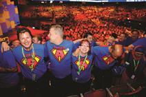 Asda staff at the Walmart AGM