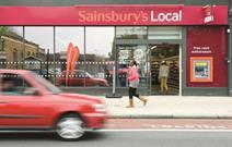Sainsbury's outpaced its rival Tesco