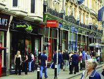 High street shoppers, Oxford