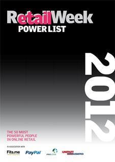 Retail Week Etail Power List 2012