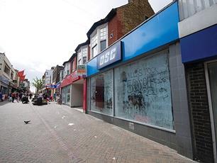 Empty shops