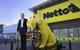 Netto chief executive Per Bank outside the Leeds store at launch