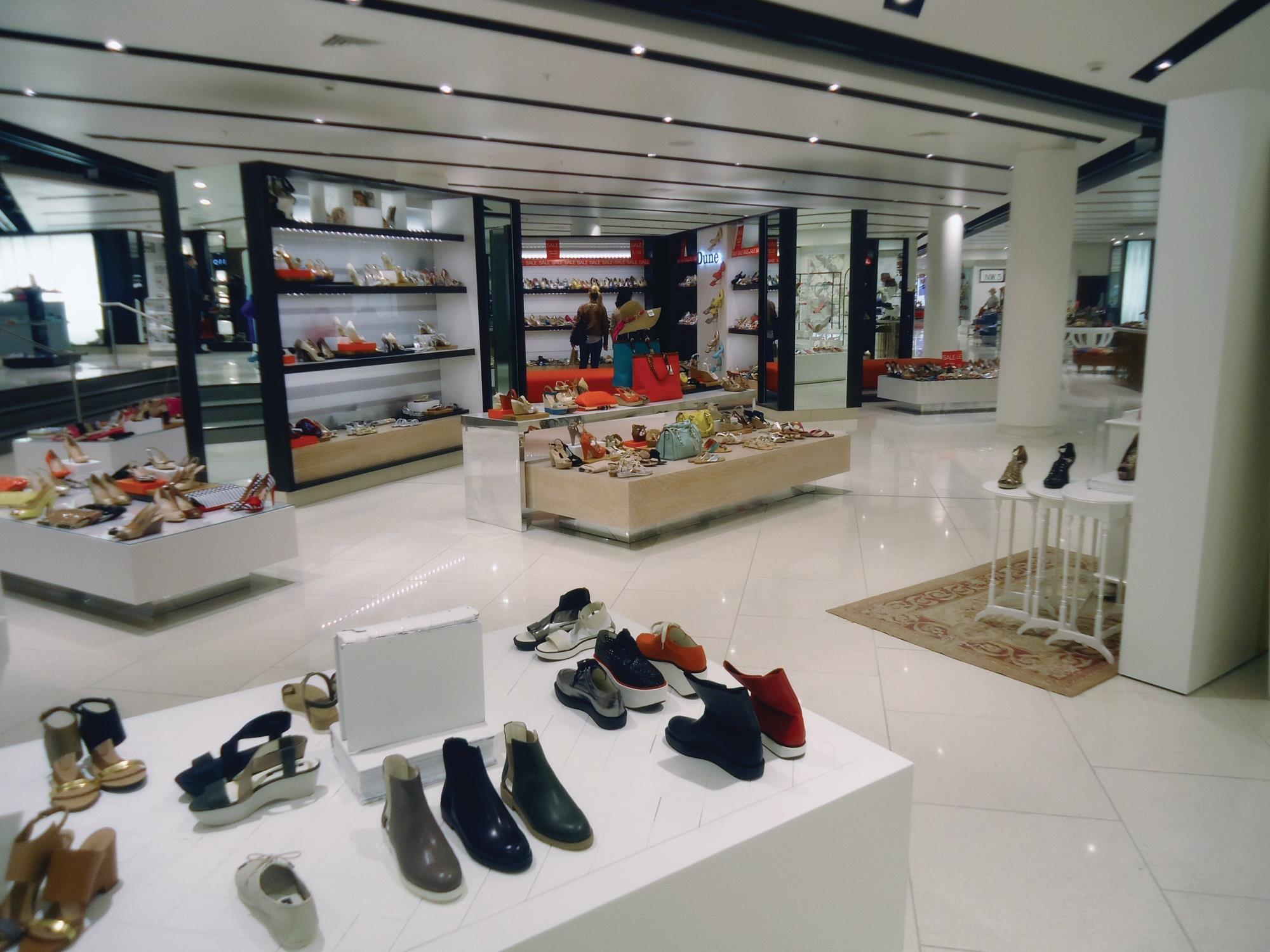 Store gallery House of Fraser unveils new footwear department Store